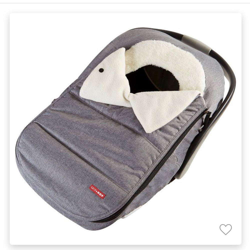 Skip hop grey car seat cover